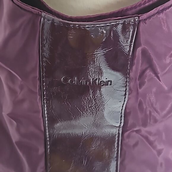 Calvin Klein Shoulder Bag Purple 12"×18" - Picture 4 of 16